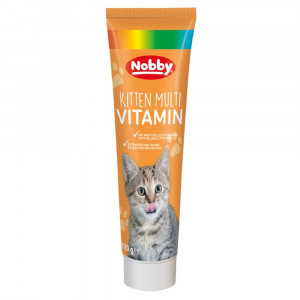 Nobby "Kitten-Multi-vitamin-Paste" - vitaminizēta pasta kaķēniem